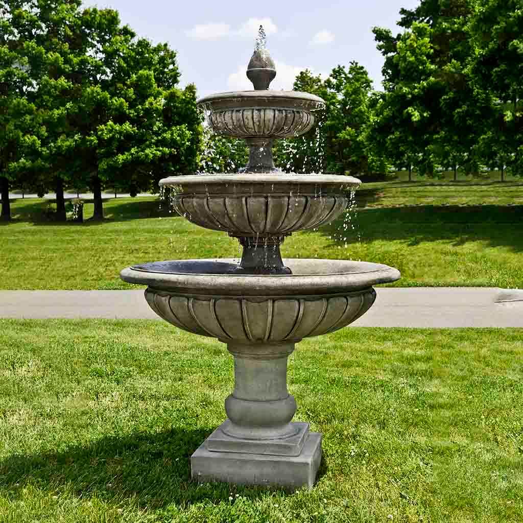 Campania's 3 Tier Longvue Fountain 2025