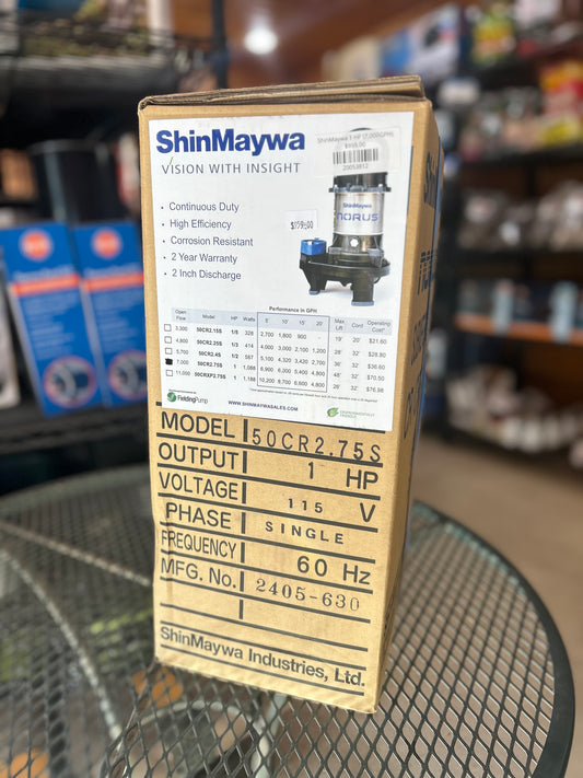 ShinMaywa 1 HP (7,000GPH)