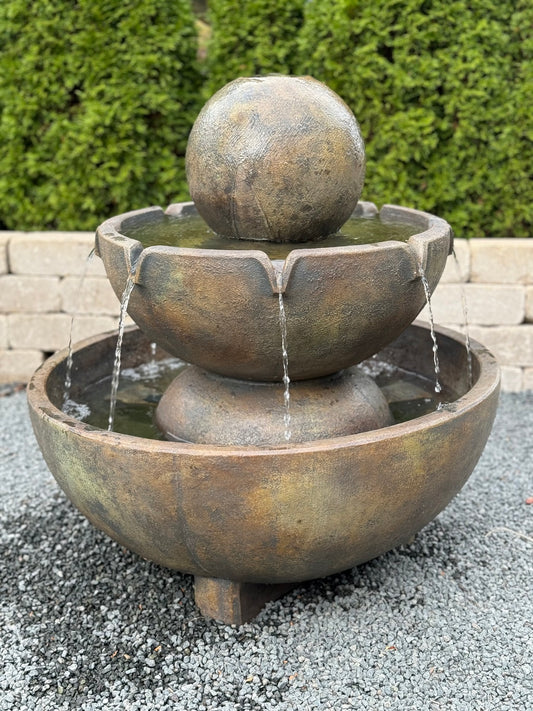 Henri's Lg. Sphere Stone Vessels Ftn. 2026