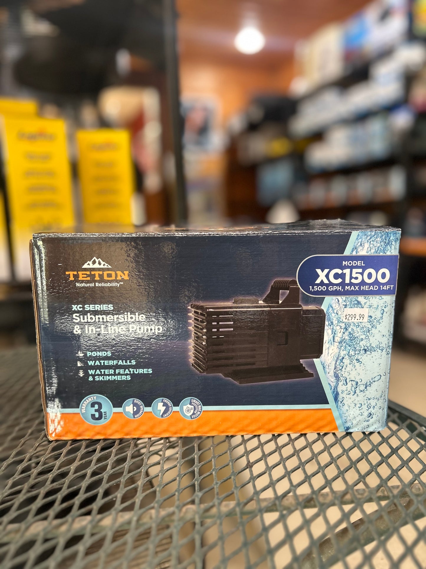 Teton XC1500 GPH Pump