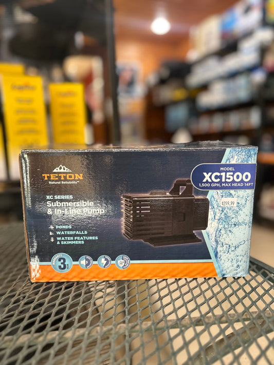 Teton XC1500 GPH Pump