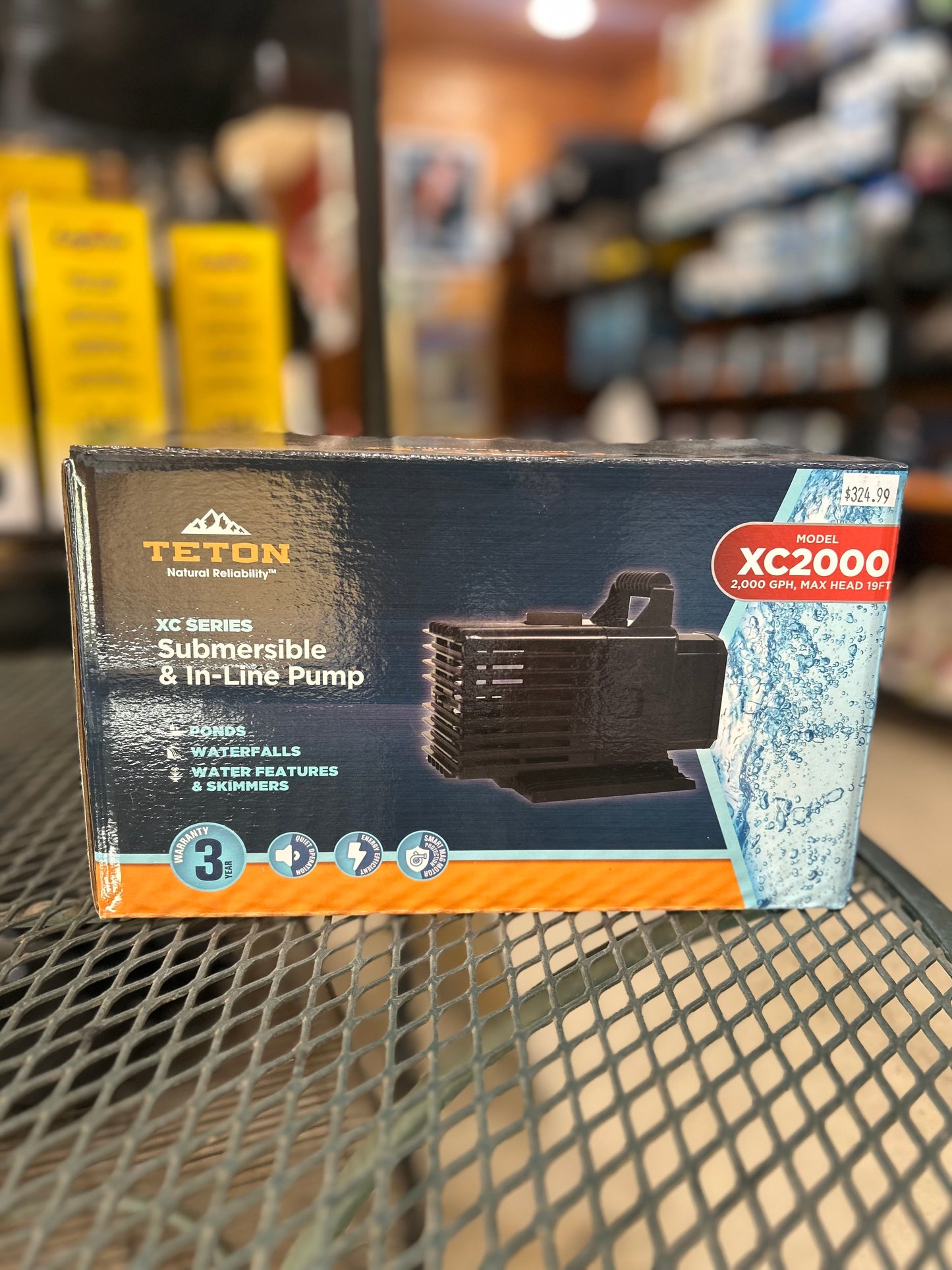 Teton XC2000 GPH Pump