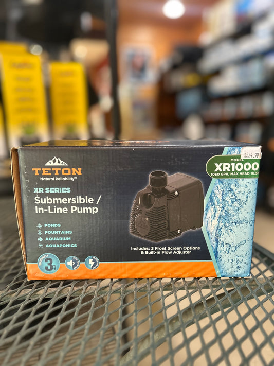 Teton XR1000 GPH Pump