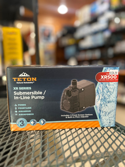 Teton XR500 GPH Pump