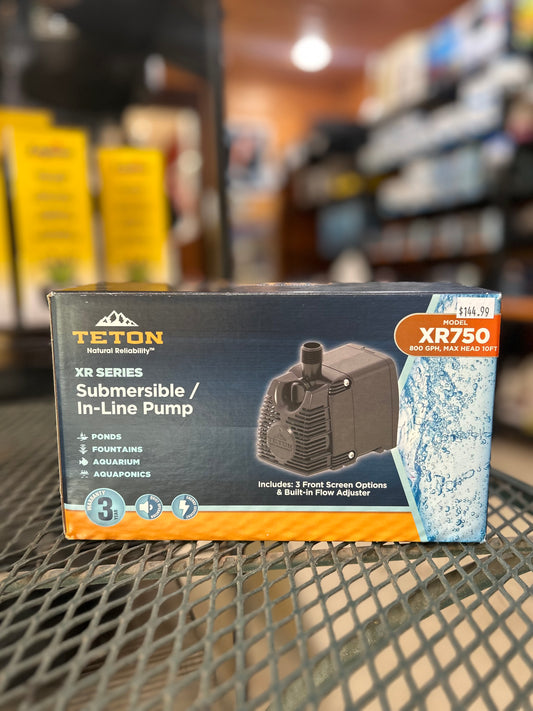Teton XR750 GPH Pump