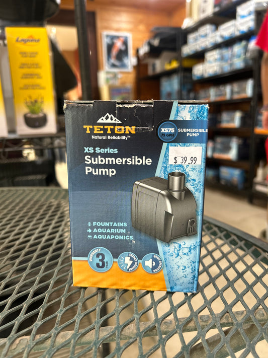 Teton XS75 GPH Pump