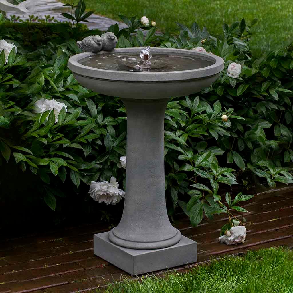 Campania's Juliet Birdbath Fountain 2025