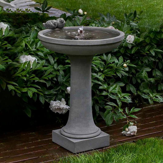 Campania's Juliet Birdbath Fountain 2025